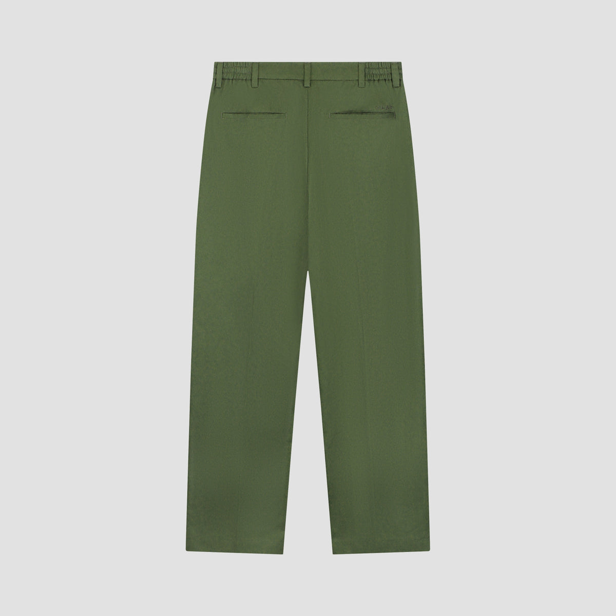 REGULAR PLEATED PANT | KOMBU GREEN