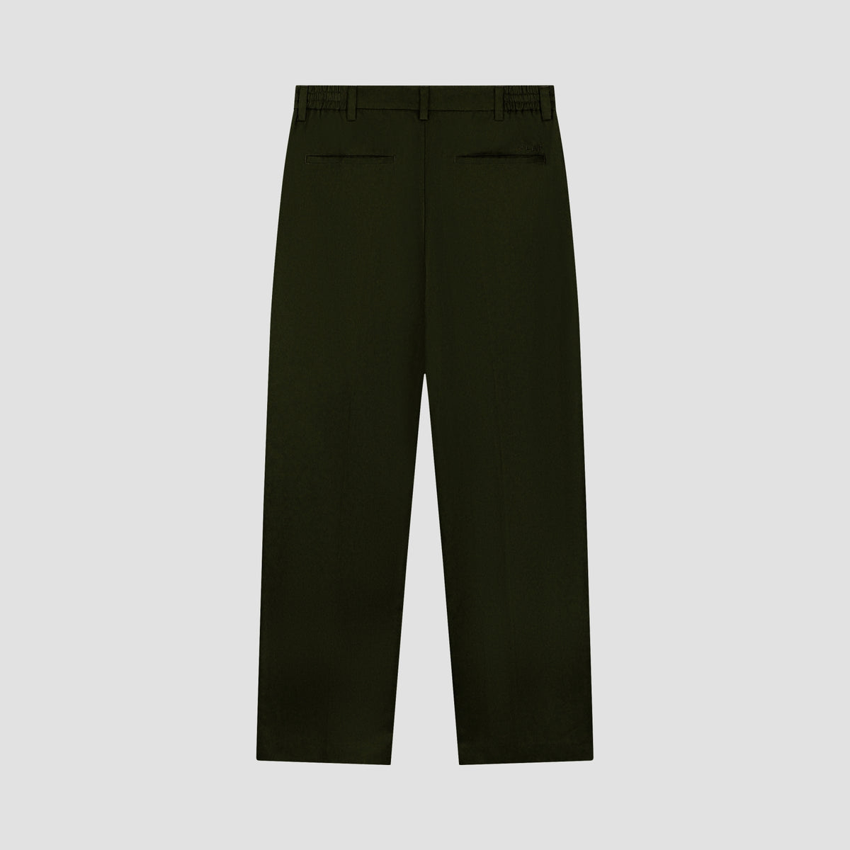 REGULAR PLEATED PANT | KOMBU GREEN