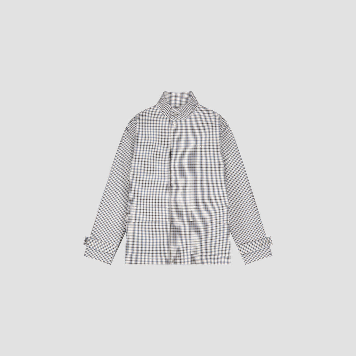 OVERSIZED UTILITY JACKET | BRACKEN / DUSTY BLUE