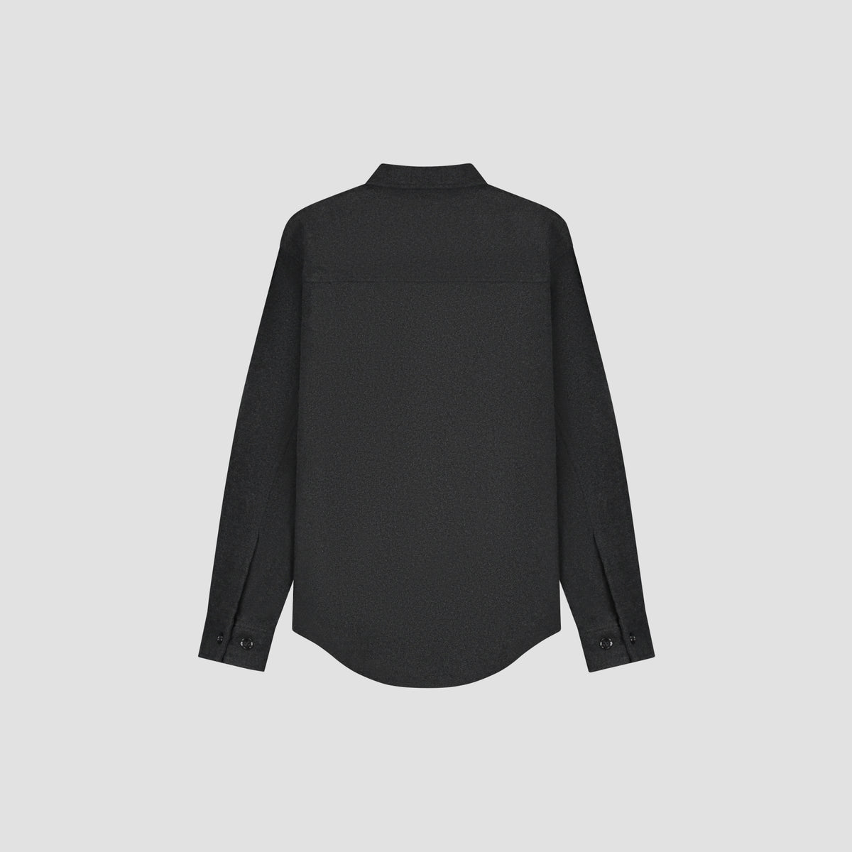DOUBLE FACE BOXY SHIRT | CHARCOAL