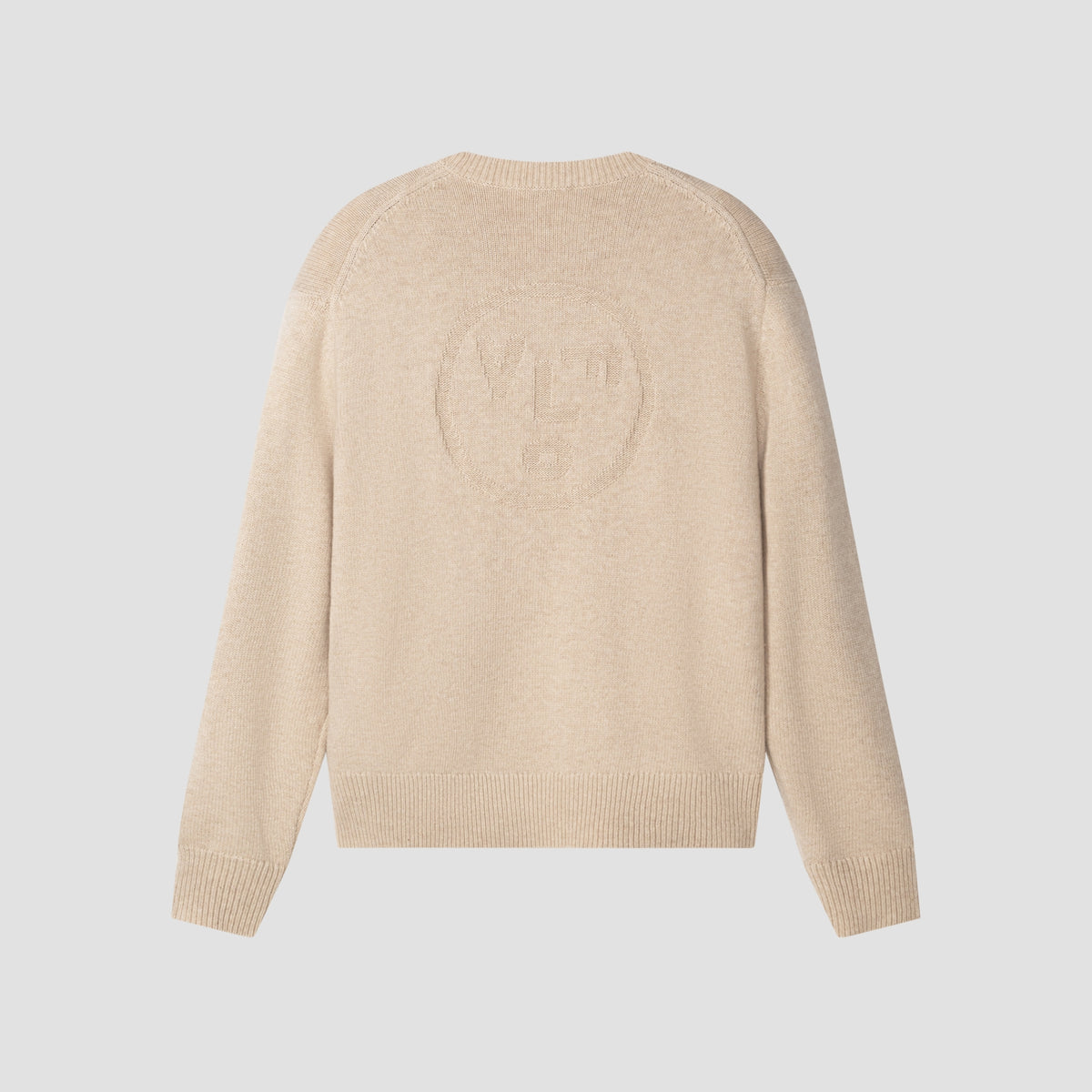 FACE KNITTED CREWNECK | ANCIENT SCROLL