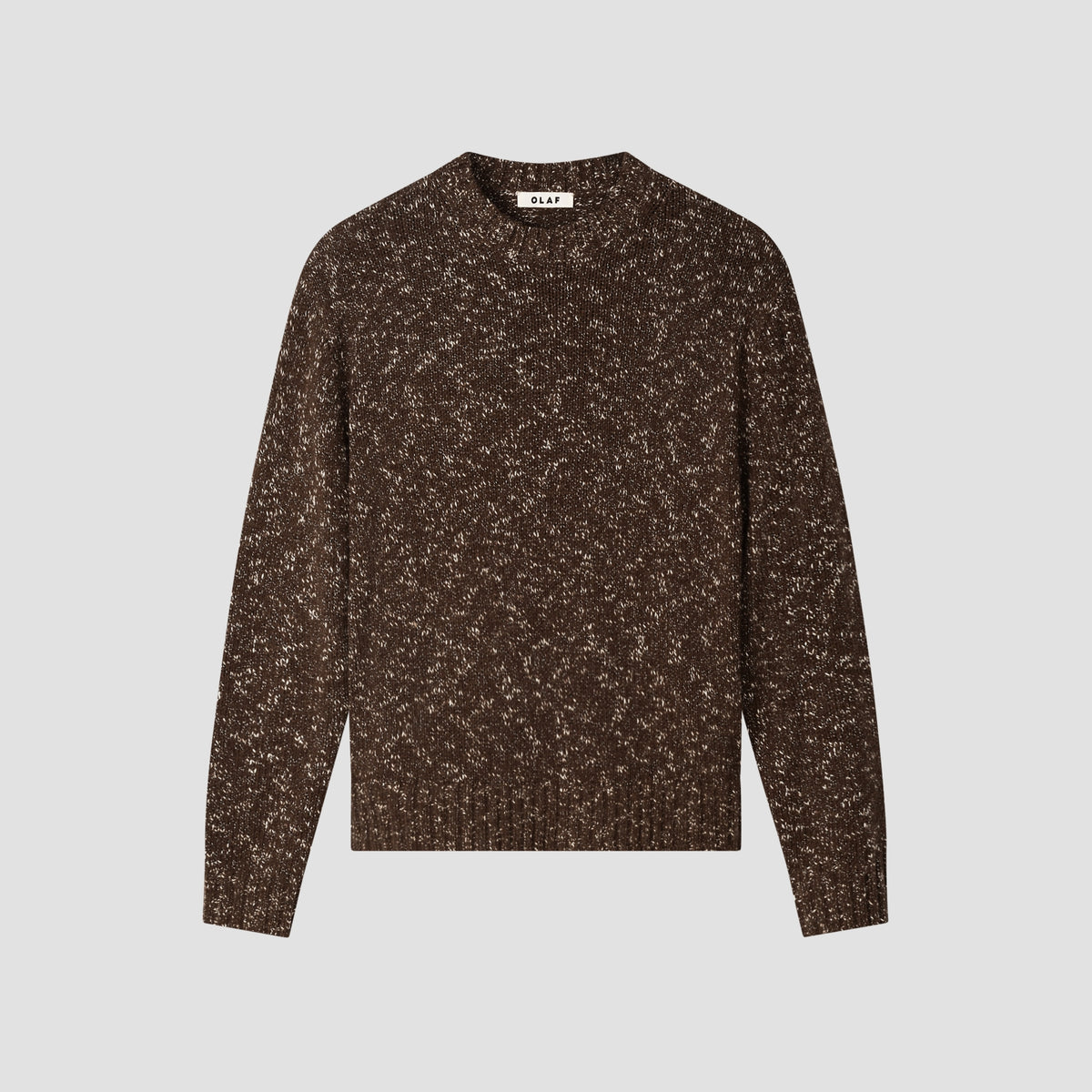ESSENTIAL KNITTED CREWNECK | BRACKEN