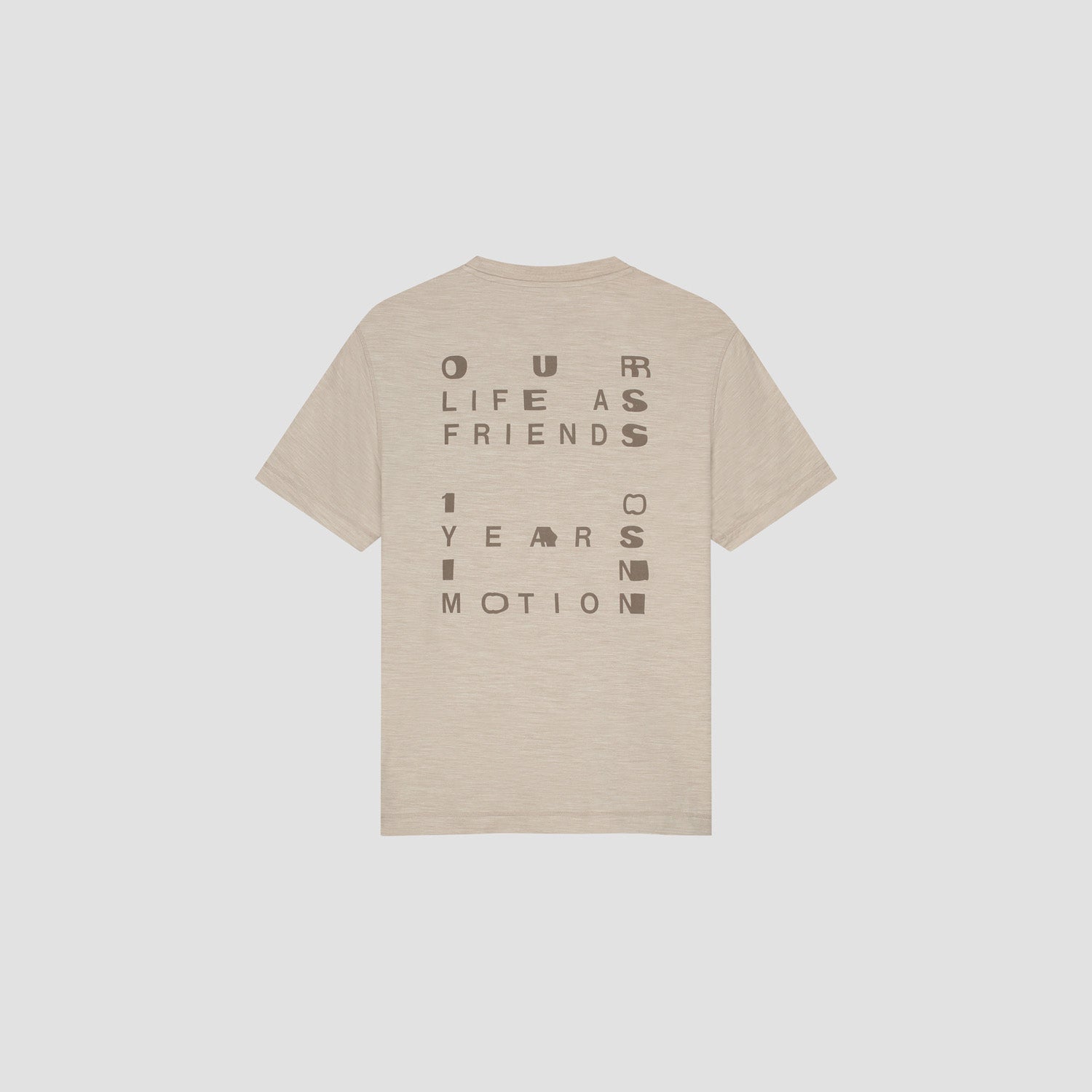 10 Year Graphic Boxy Tee - Cobblestone