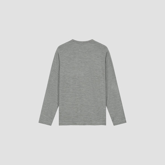 10 Year Boxy LS Tee - Charcoal