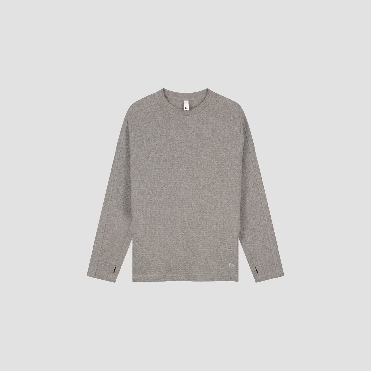10 Year Textured Crewneck - Greige