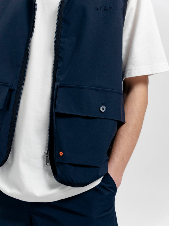 Utility Vest - Navy