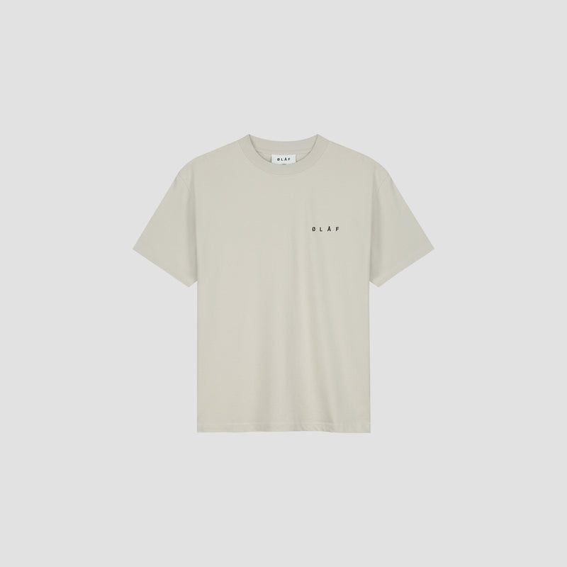 Face Tee - Cement