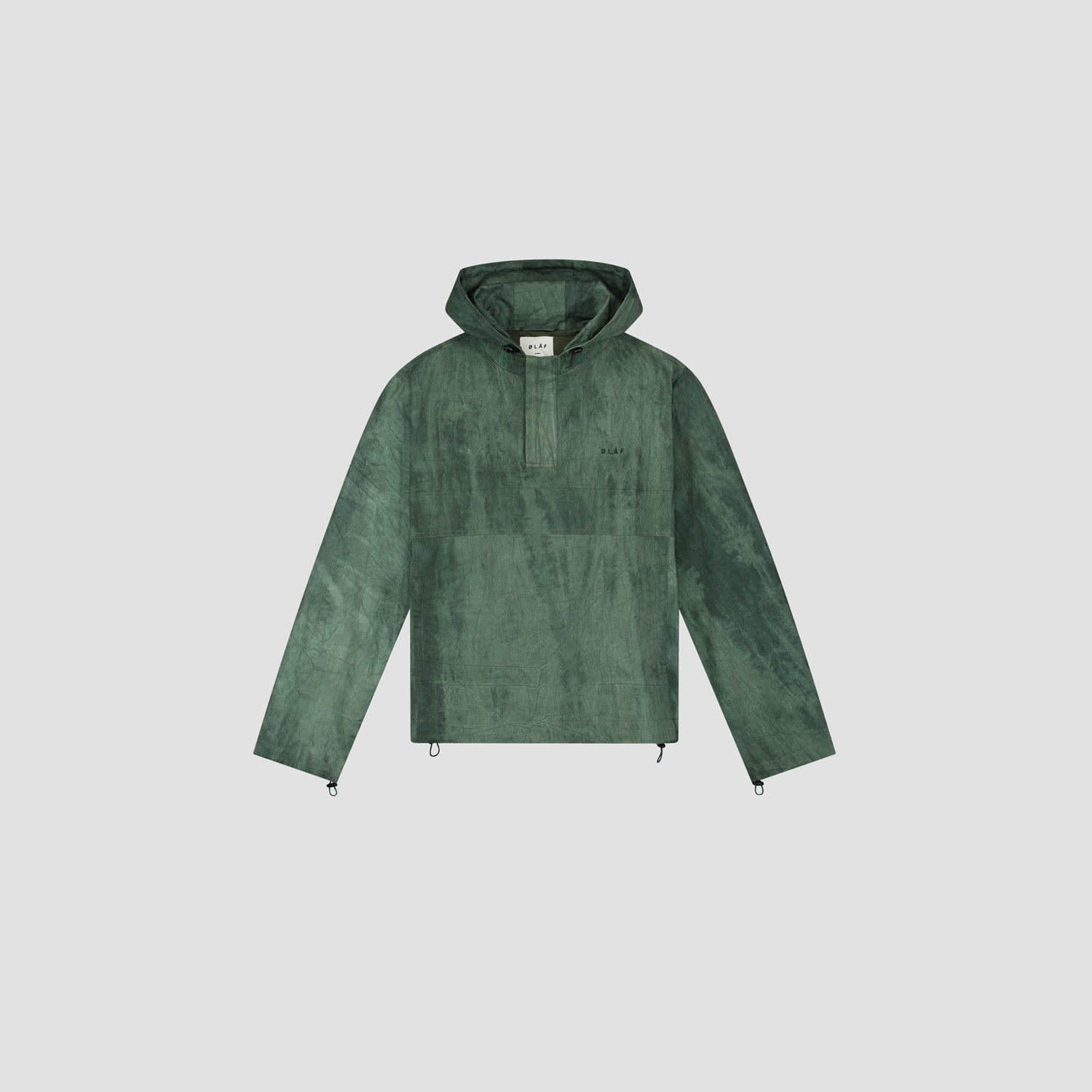 Garment Dyed Anorak - Green