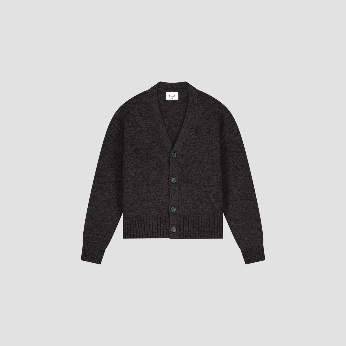 OLAF CARDIGAN | BROWN