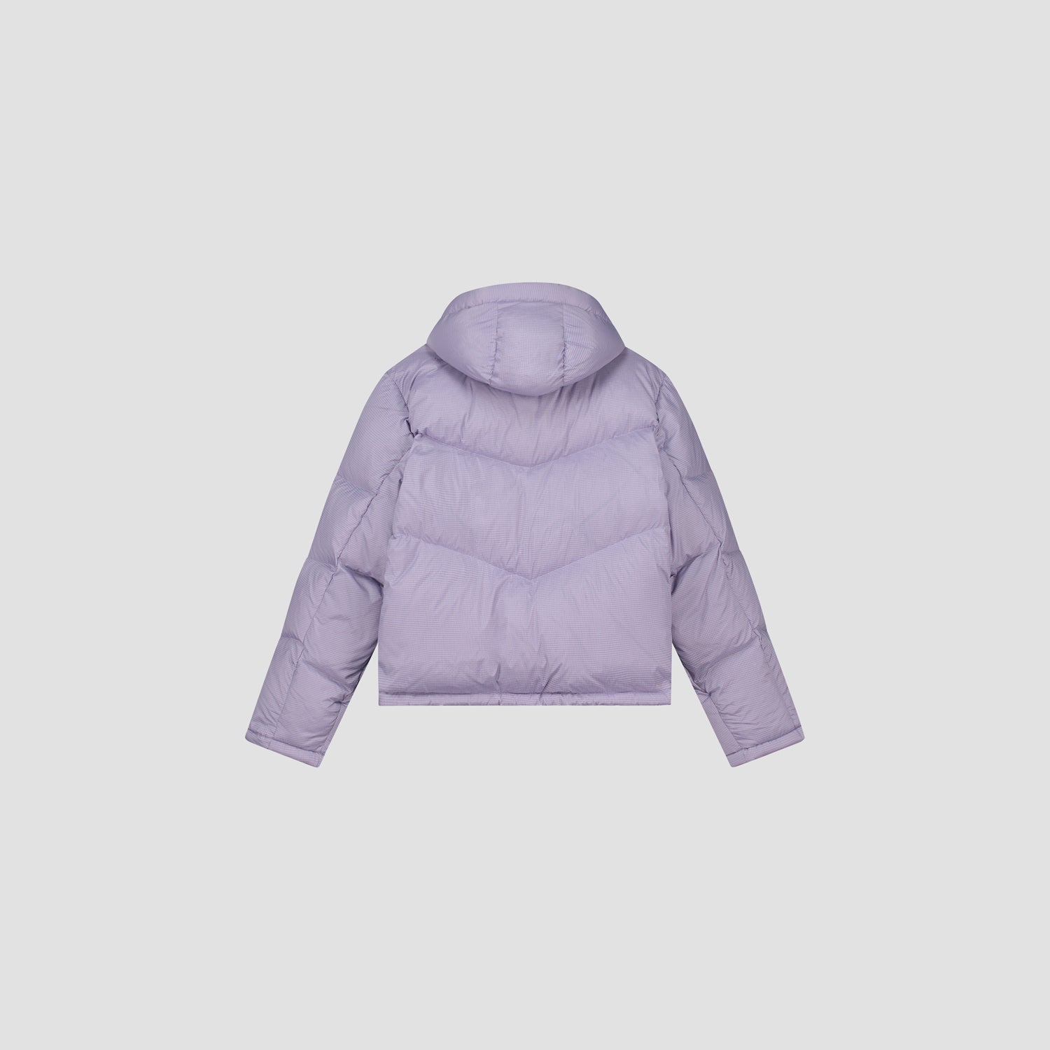 WMN Chevron Puffer Jacket - Light Purple