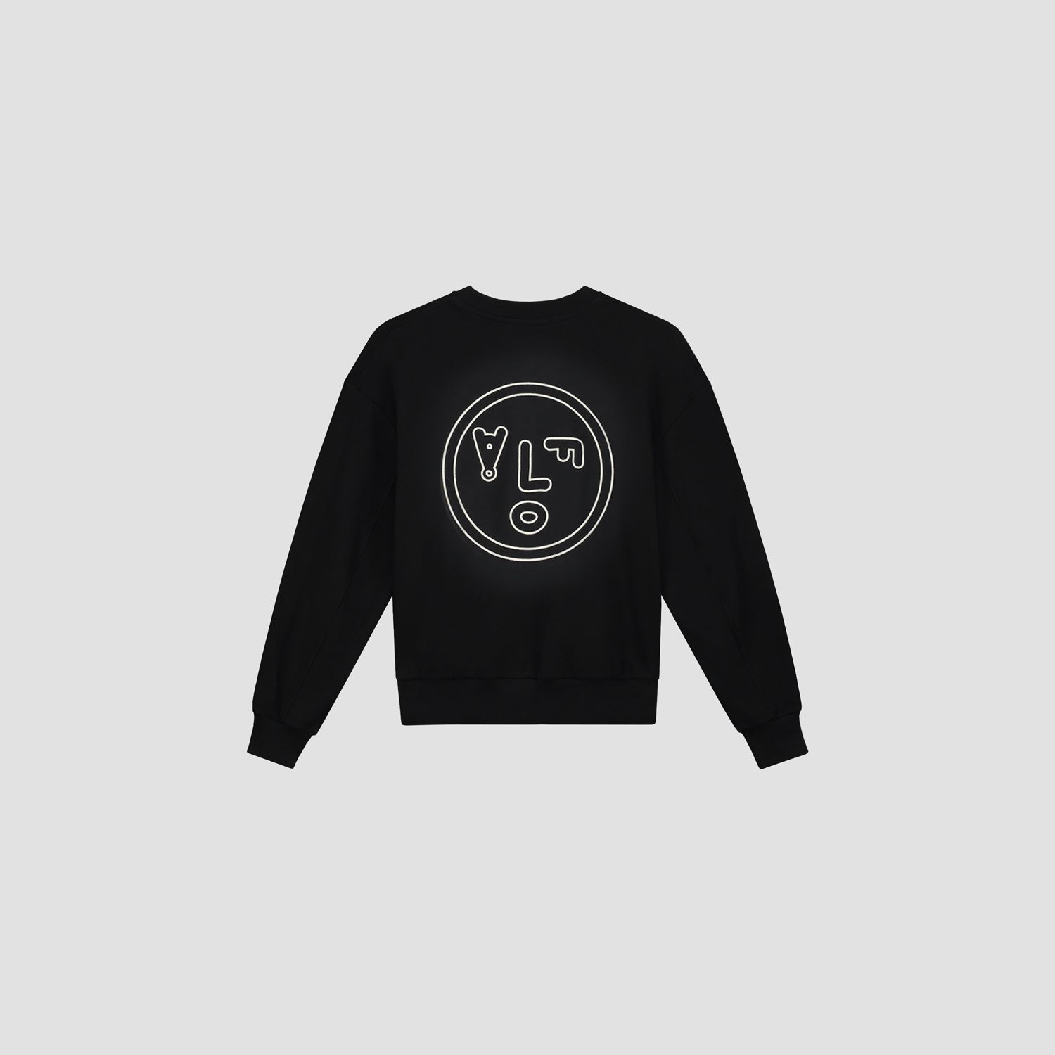 WMN Face Crewneck - Black