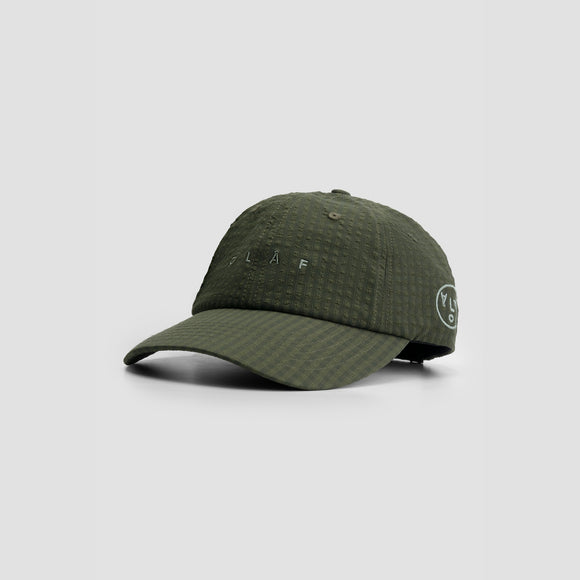 Seersucker Cap - Forest Green
