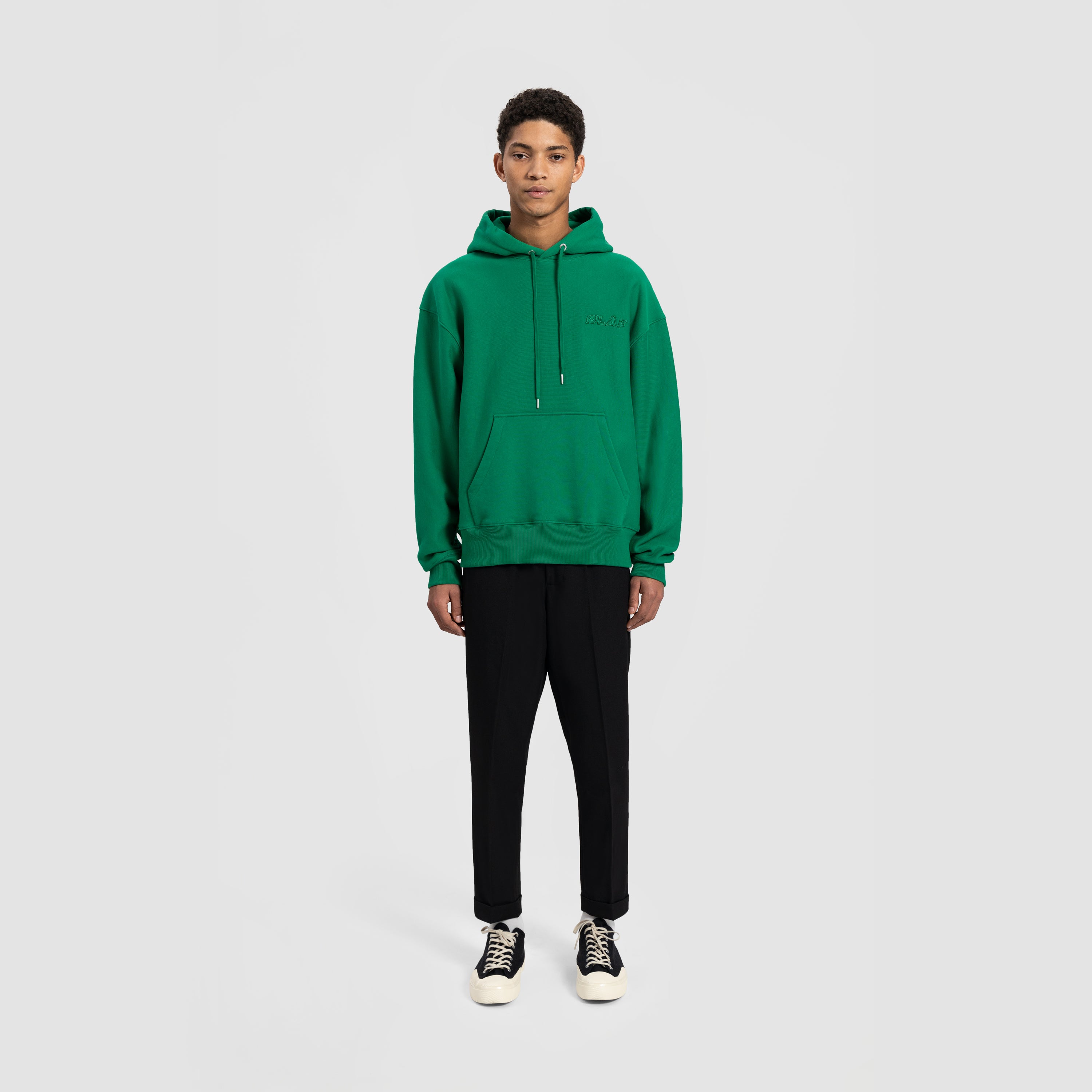 Heavyweight Studio Hoodie - Ocean Green