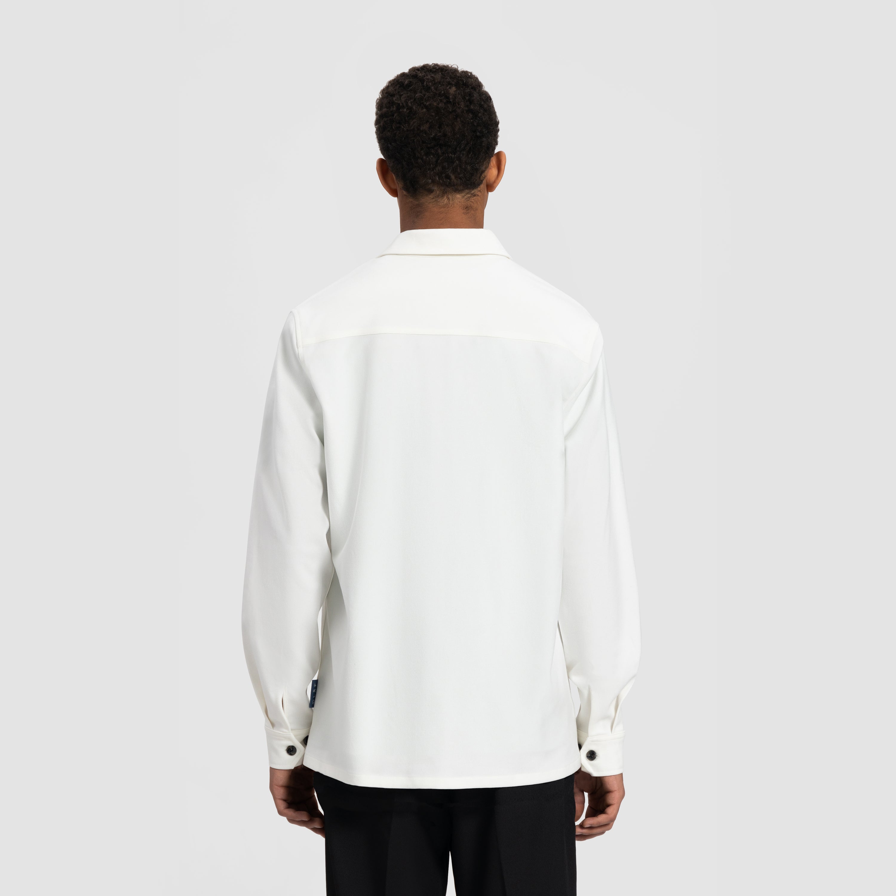Classic Flannel Shirt - White