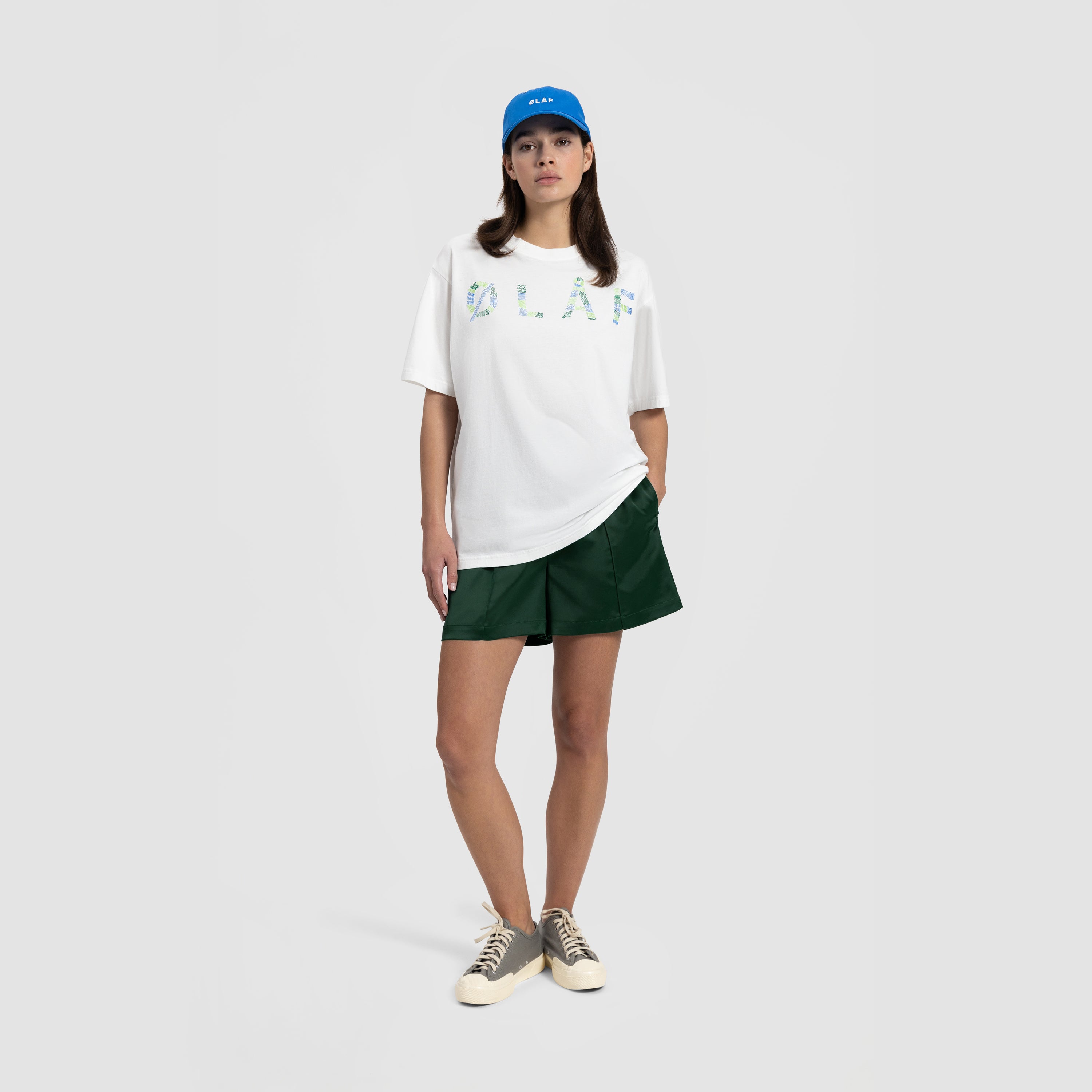 WMN Multi Stitch Tee - Optical White