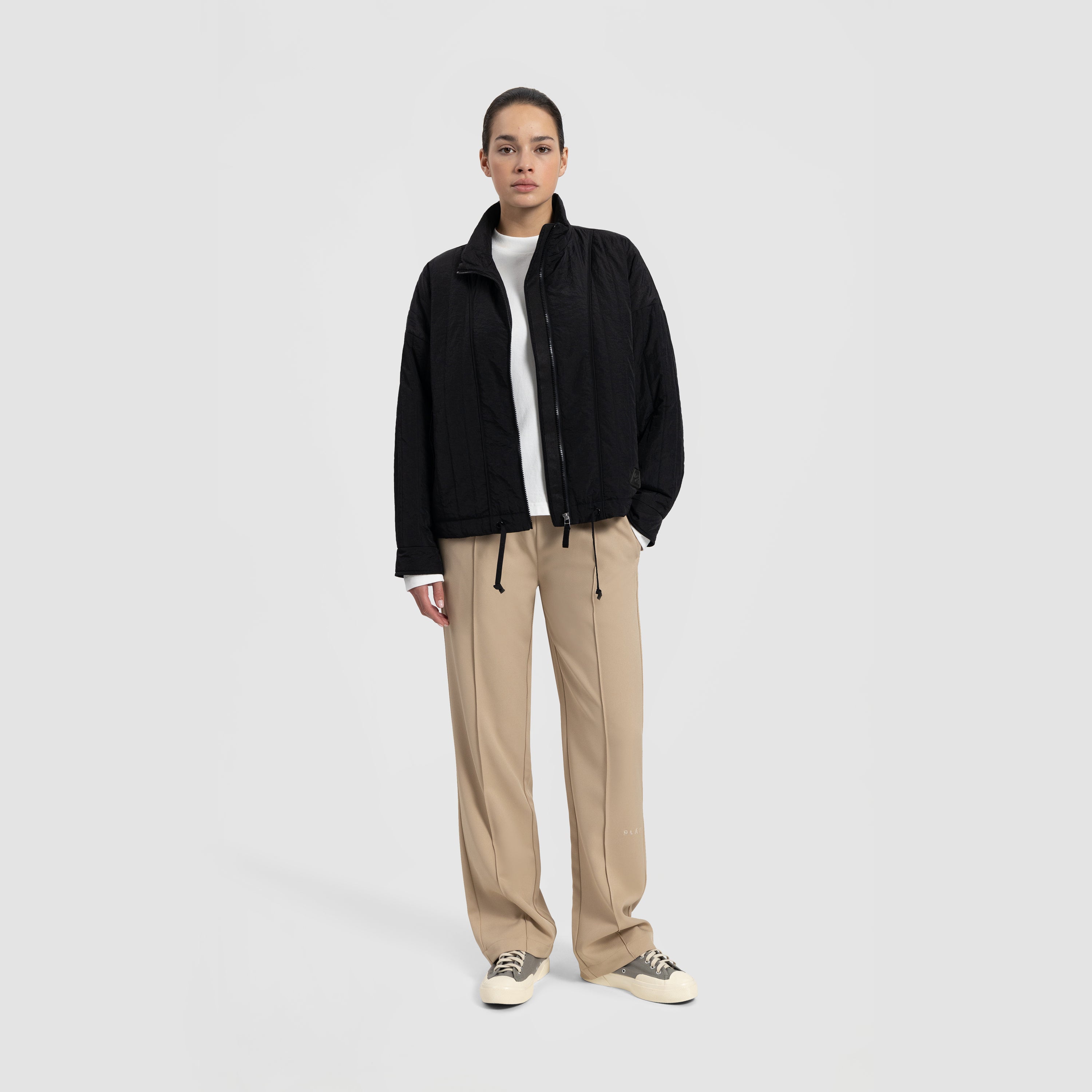 WMN Quilted Jacket - Black