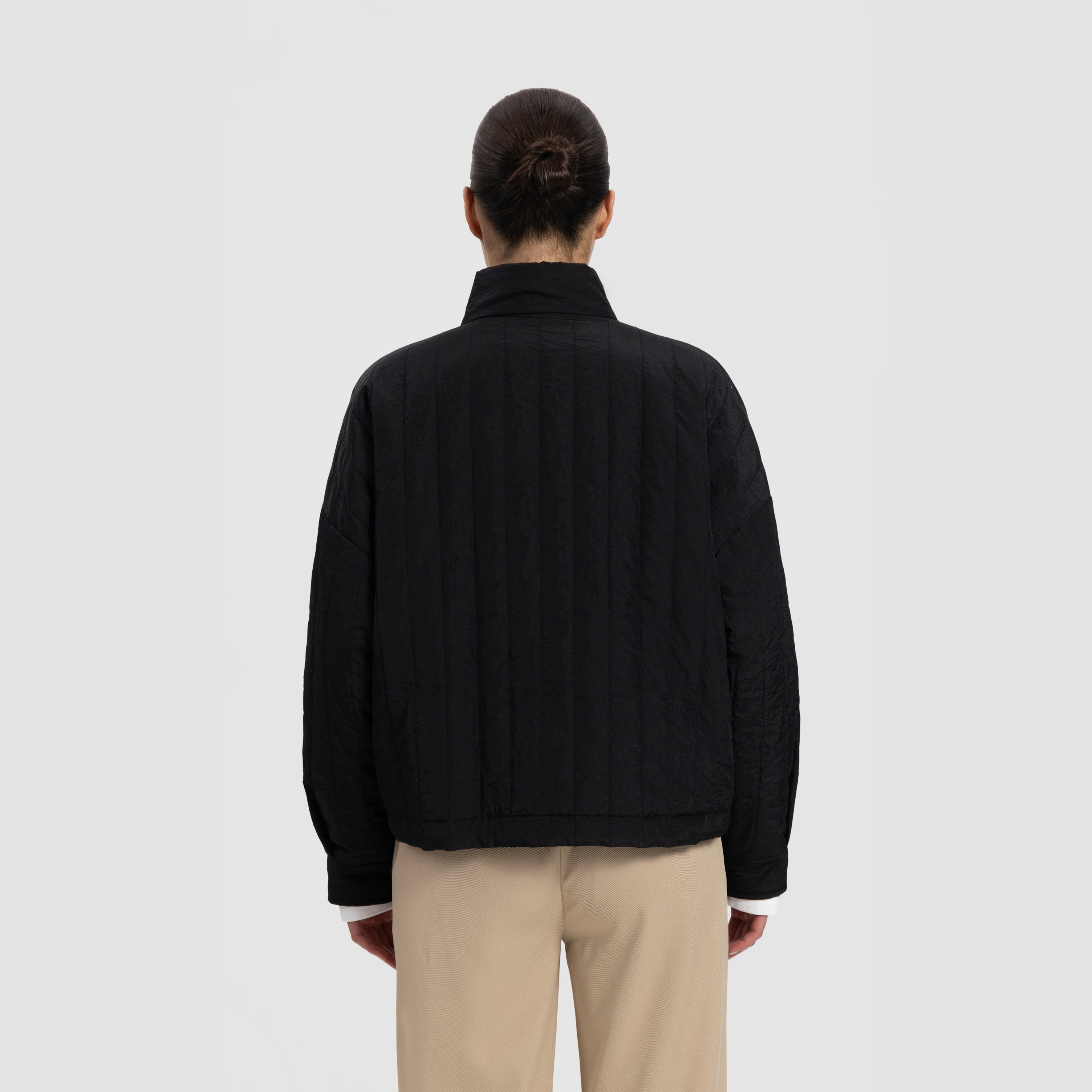 WMN Quilted Jacket - Black
