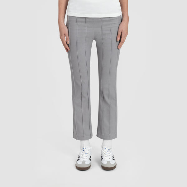 WMN Cotton Pintuck Trouser - Grey