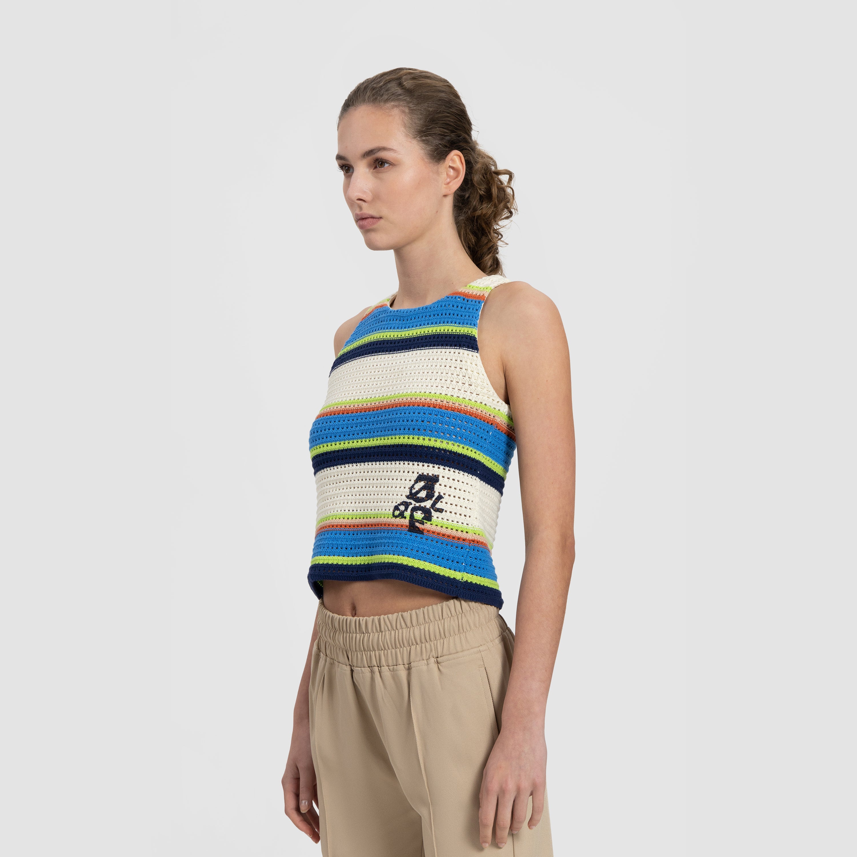 WMN Crochet Knit Top - Multi