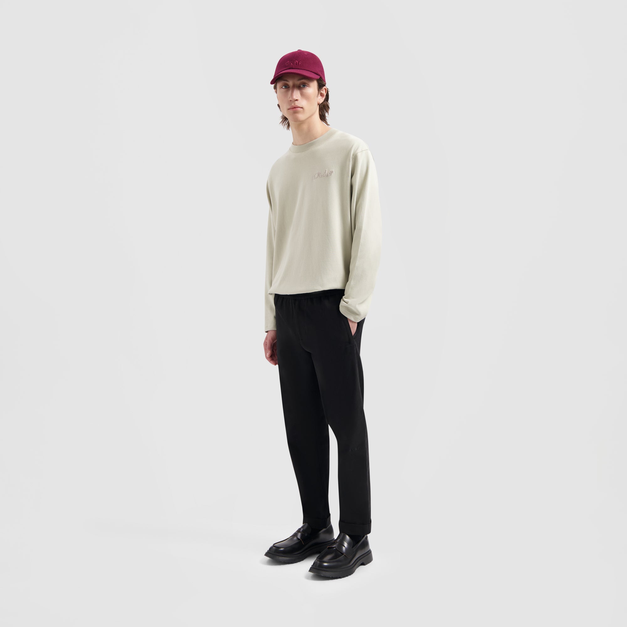 Heavyweight Studio LS Tee - Greige