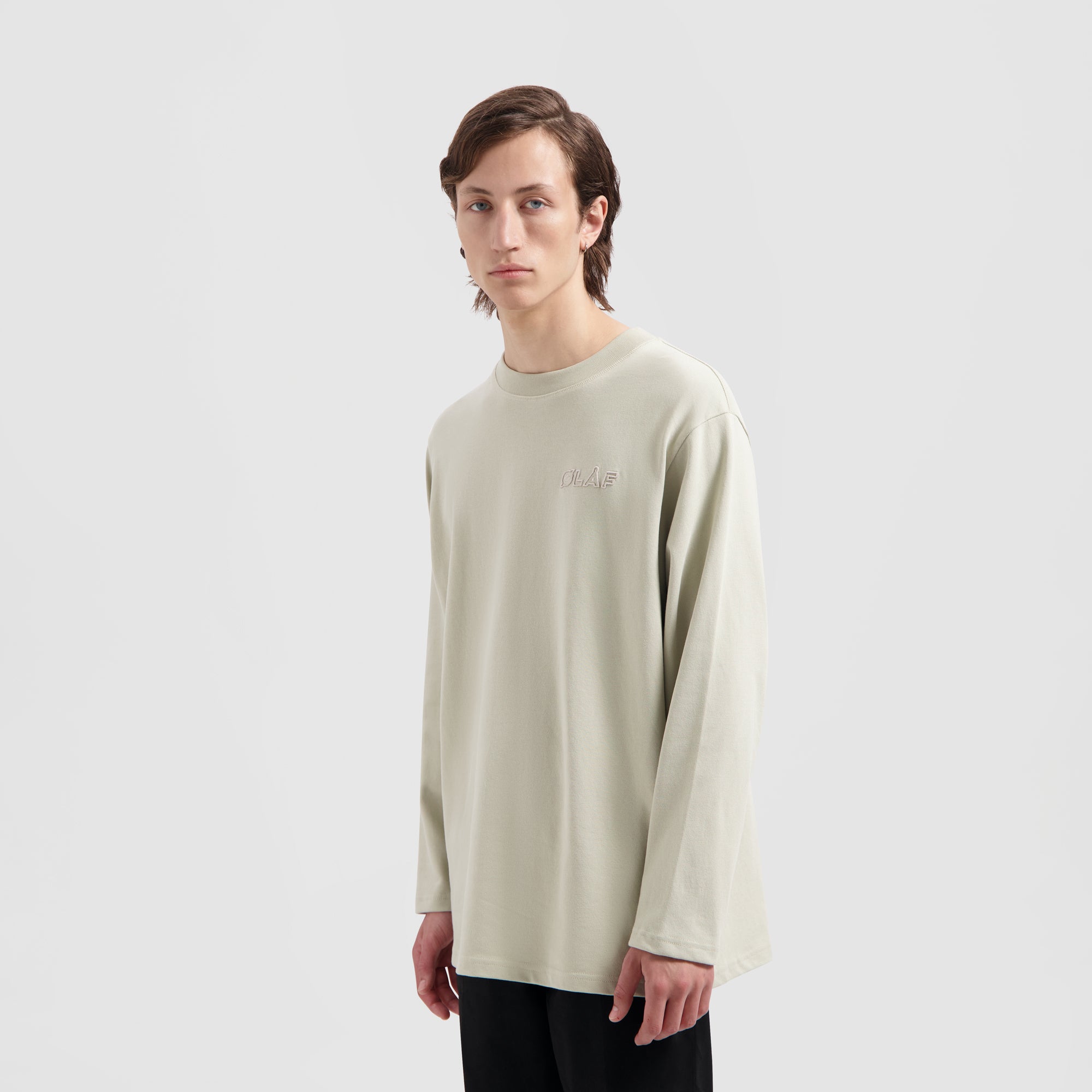 Heavyweight Studio LS Tee - Greige