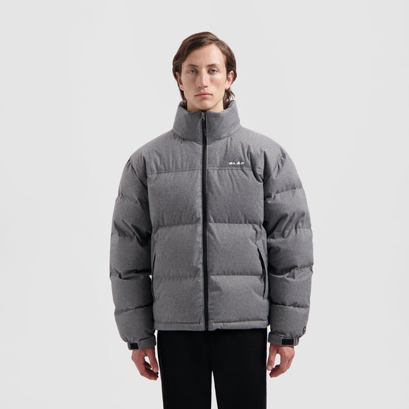 Puffer Wooly Jacket - Grey