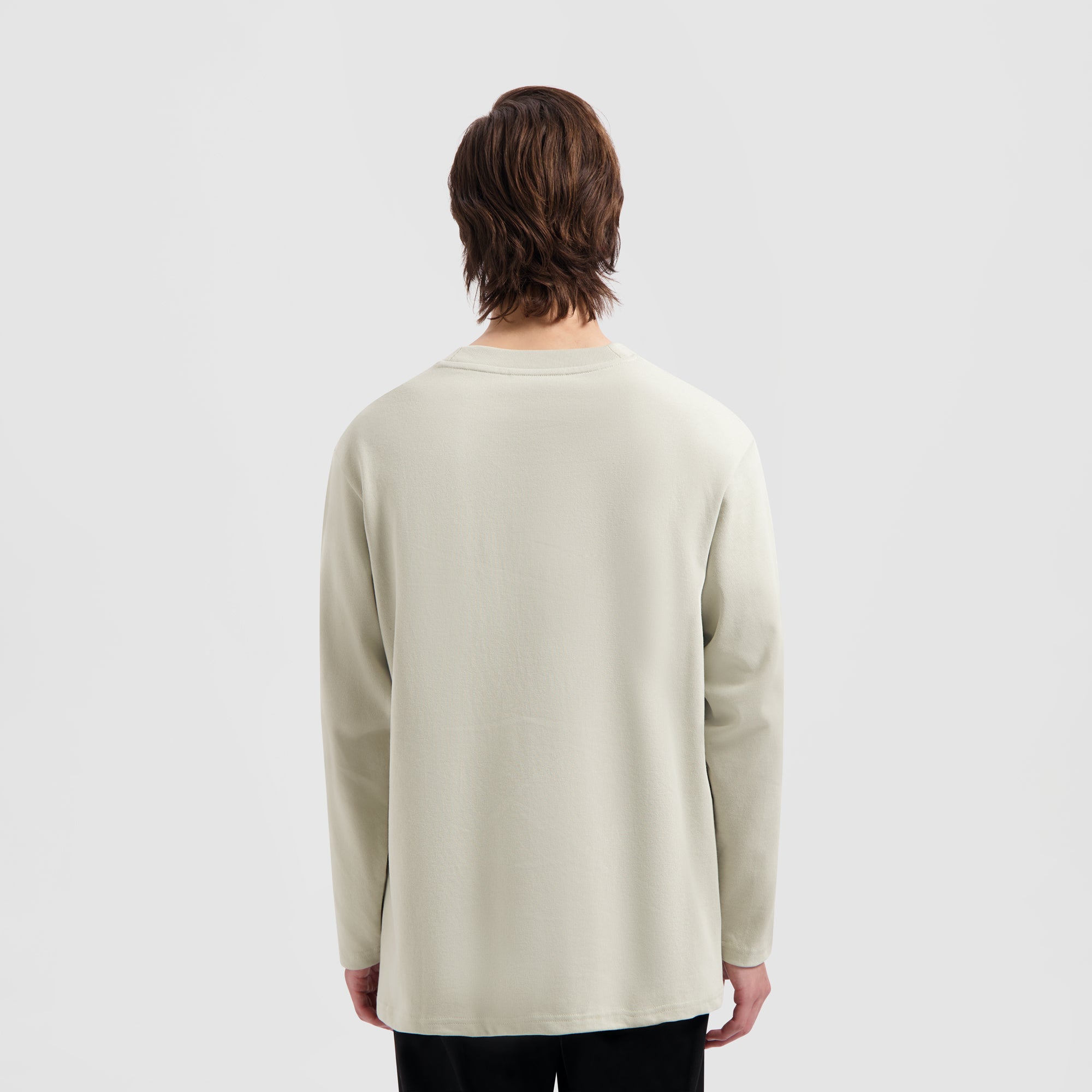 Heavyweight Studio LS Tee - Greige