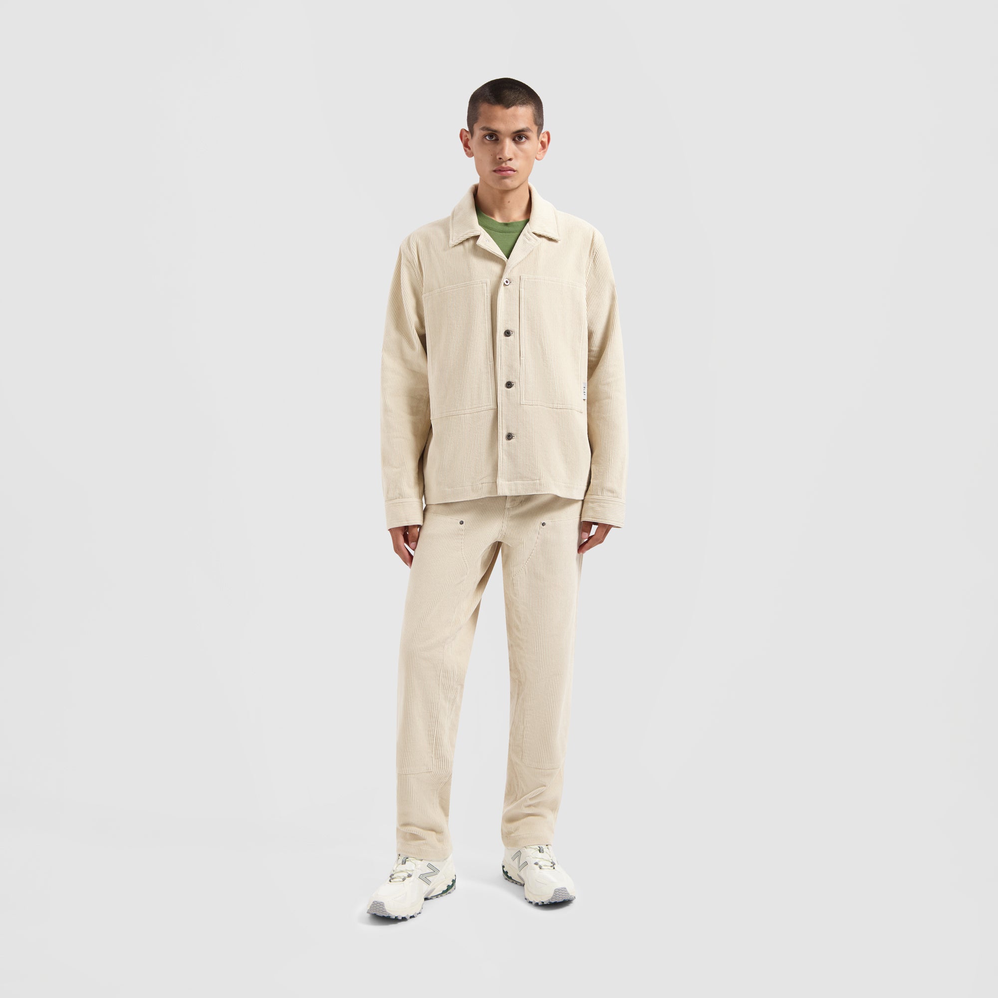 Corduroy Overshirt - Off White