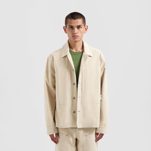 Corduroy Overshirt - Off White