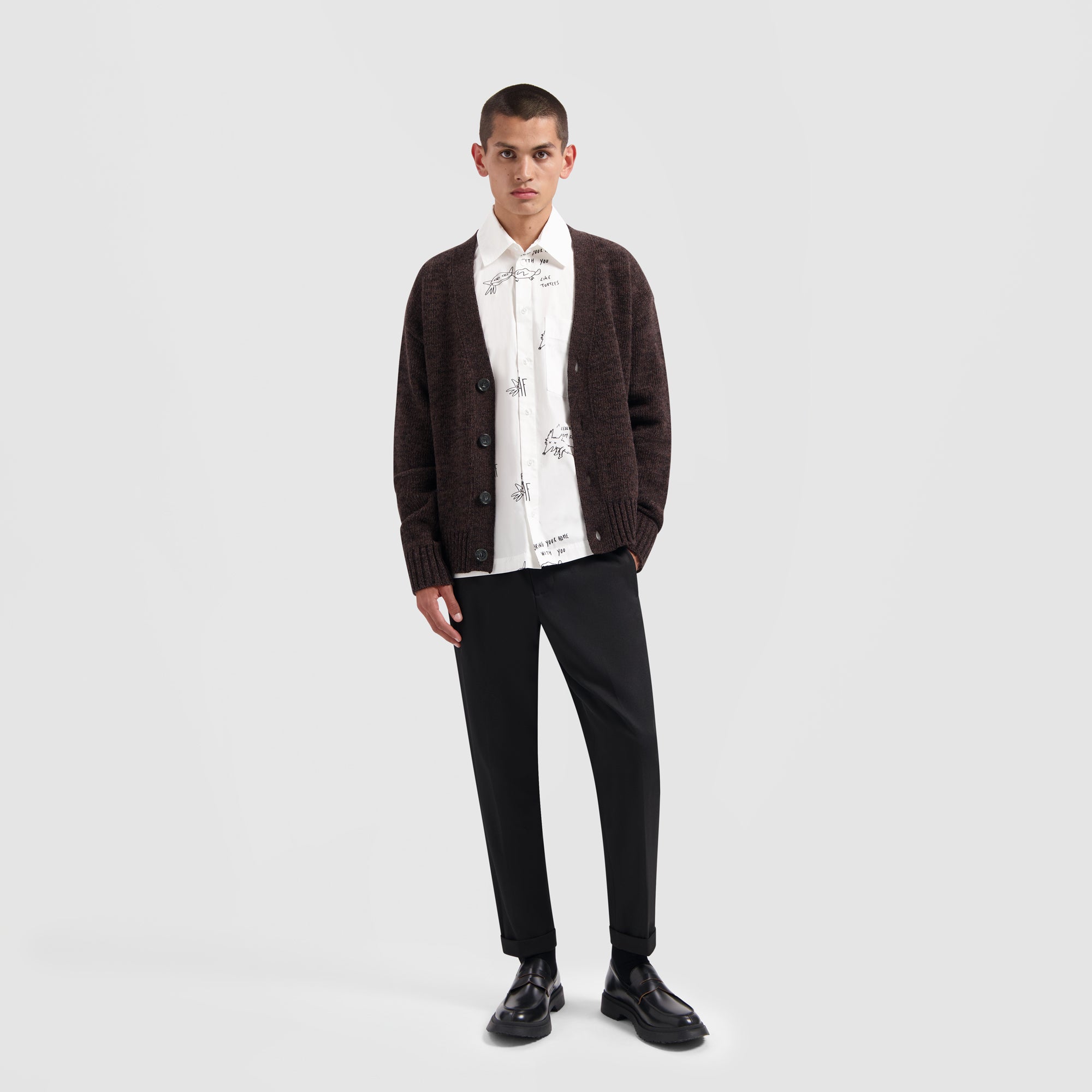 Cardigan - Brown