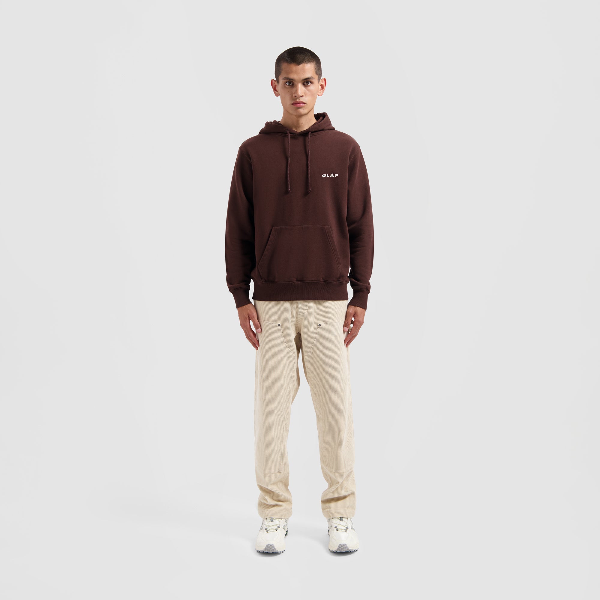 Uniform Hoodie - Chocolate Brown