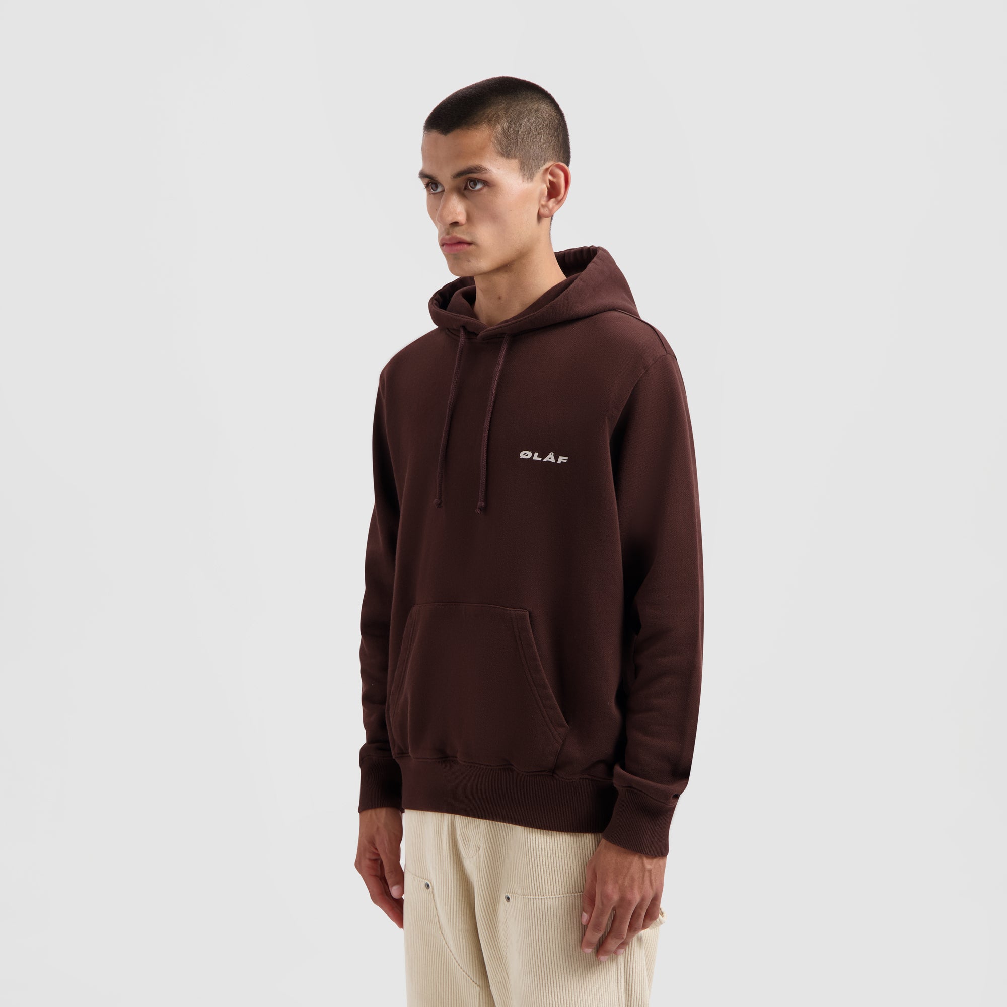Uniform Hoodie - Chocolate Brown