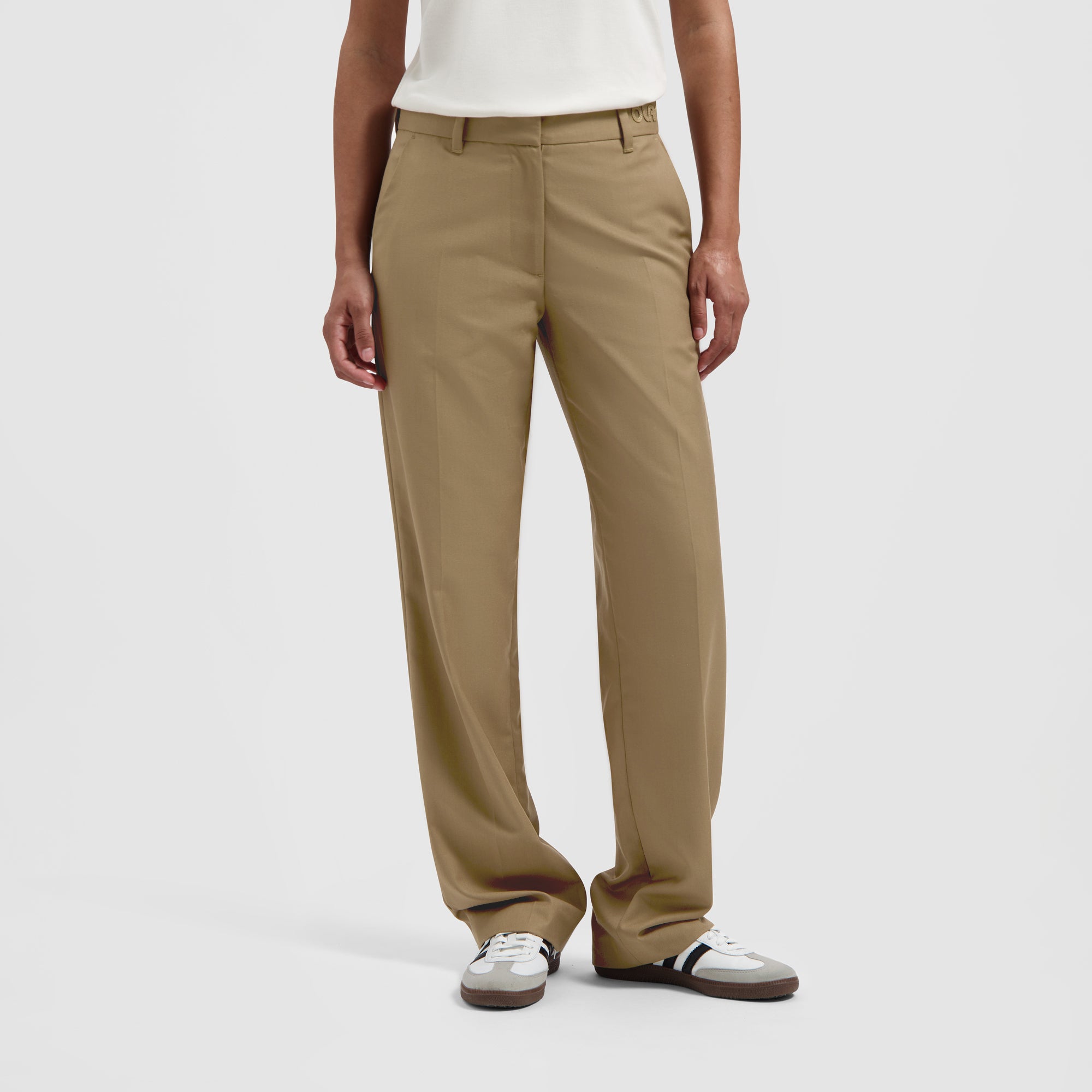 WMN Suit Trousers - Brown
