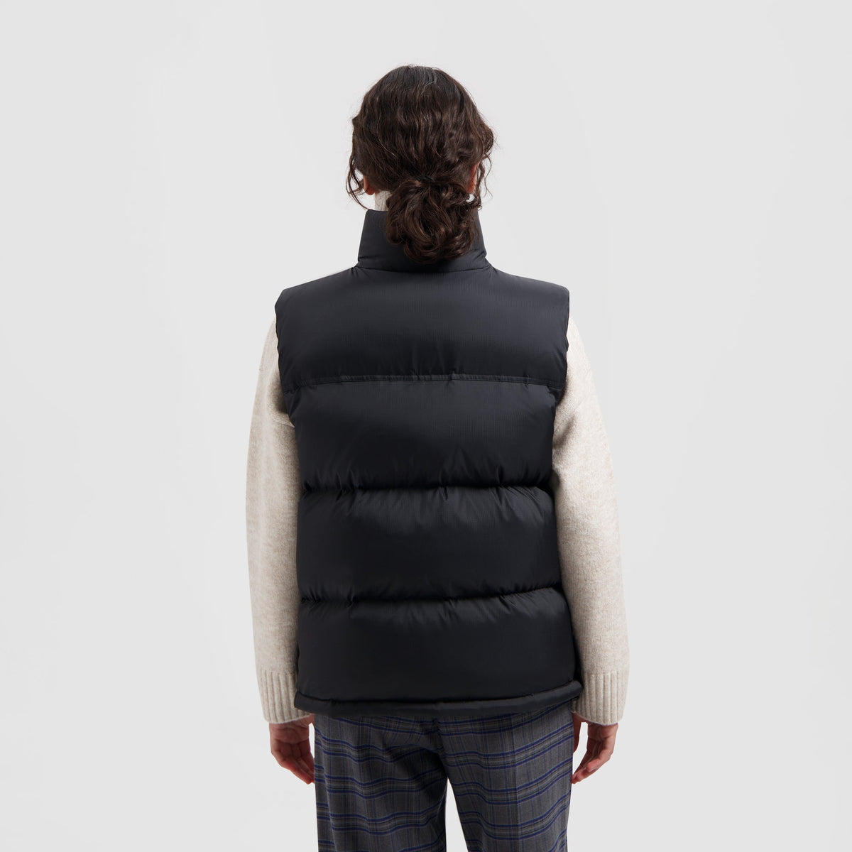 OLAF PUFFER VEST | BLACK