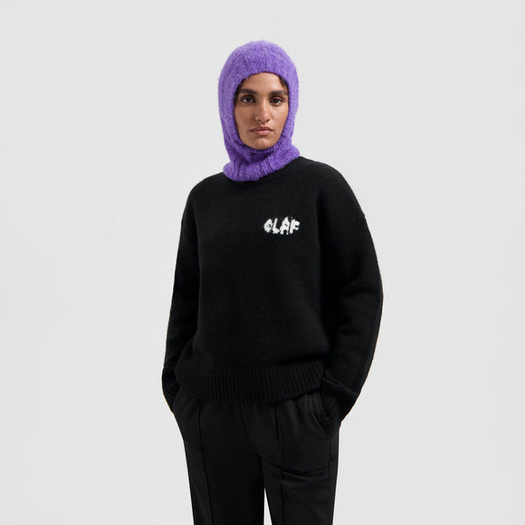 Rib Balaclava - Purple