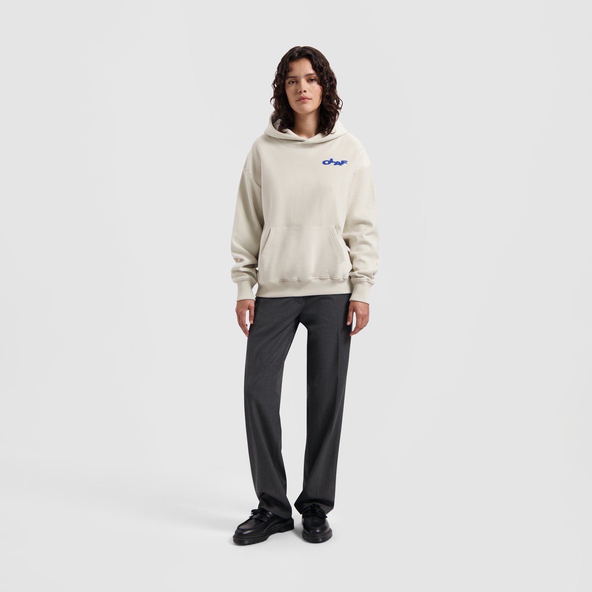 WMN Shift Logo Hoodie - Cement