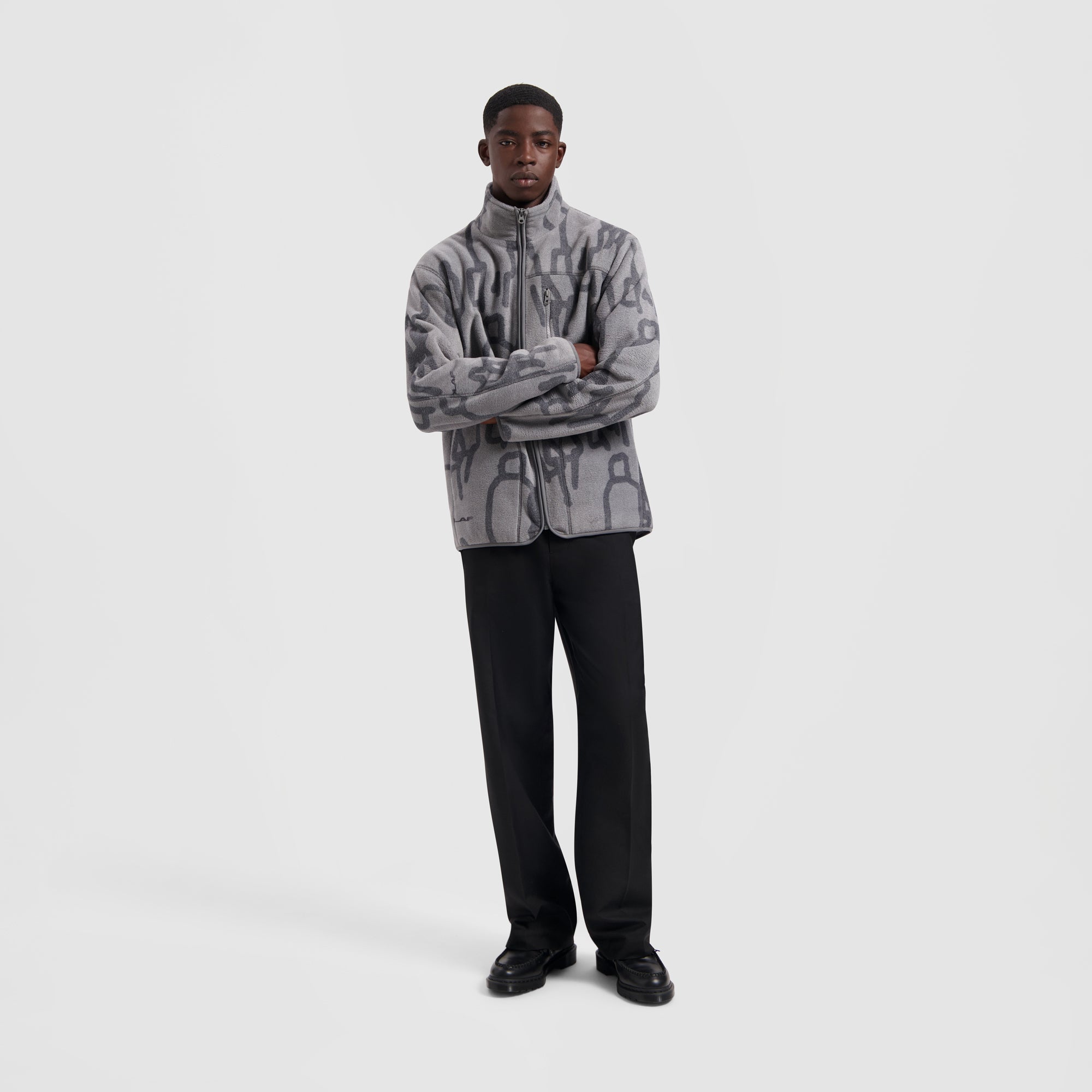 Passenger Zip Up Fleece - Shade Grey