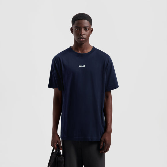 Block Tee - Navy