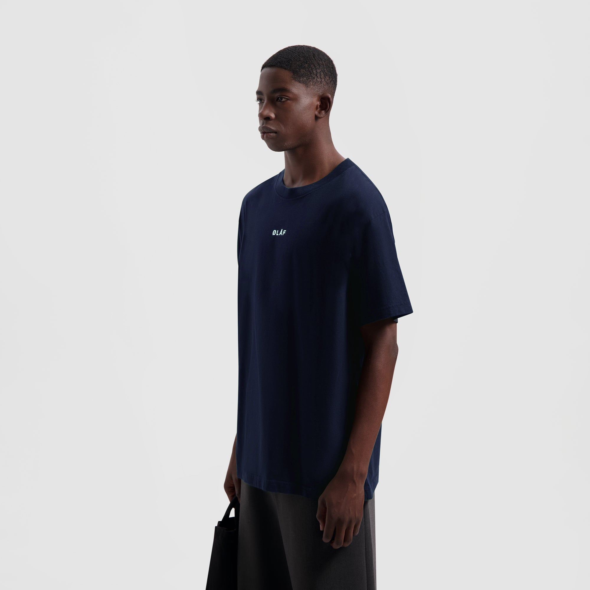 Block Tee - Navy