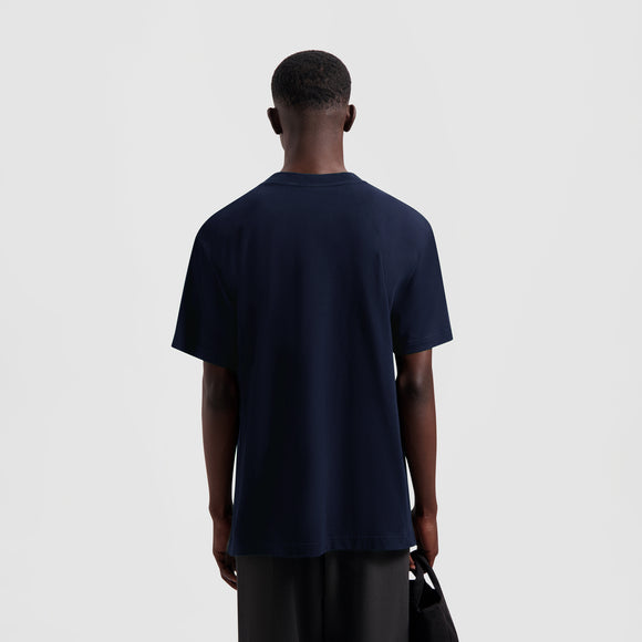 Block Tee - Navy