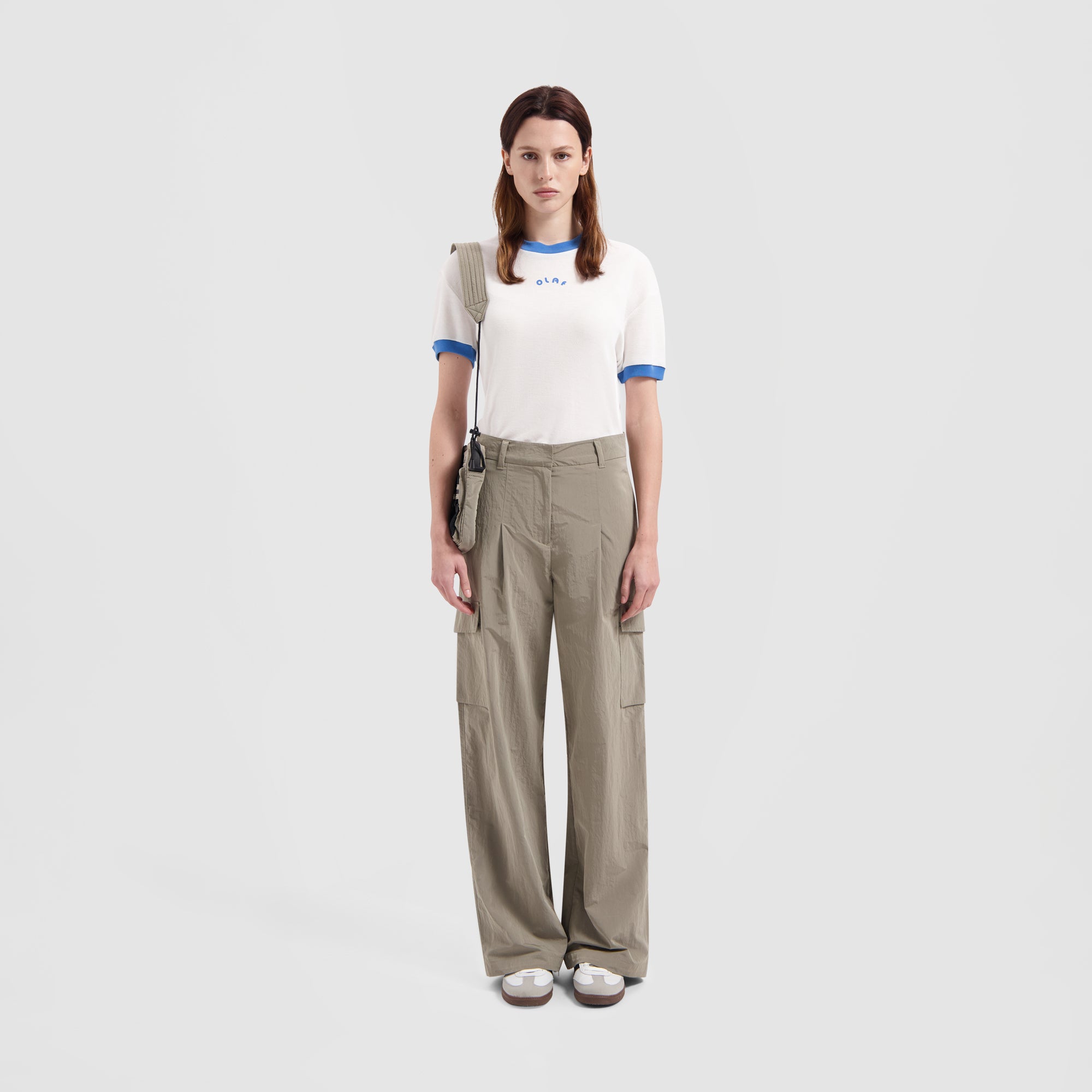 WMN Ringer Tee - White