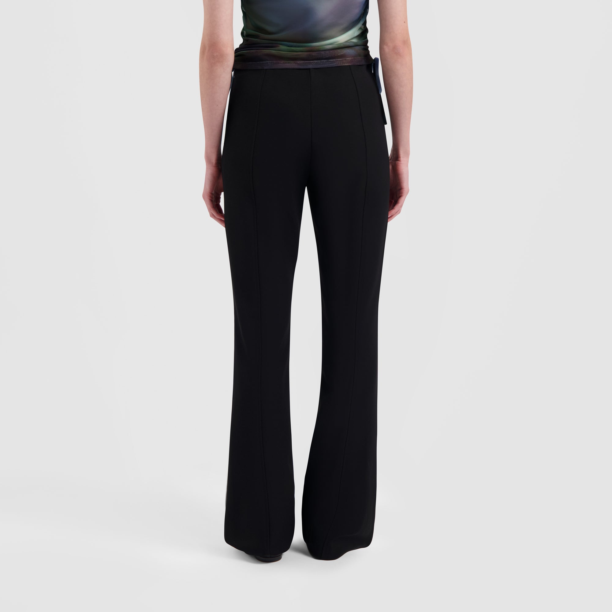 WMN Fit And Flare Pants - Black