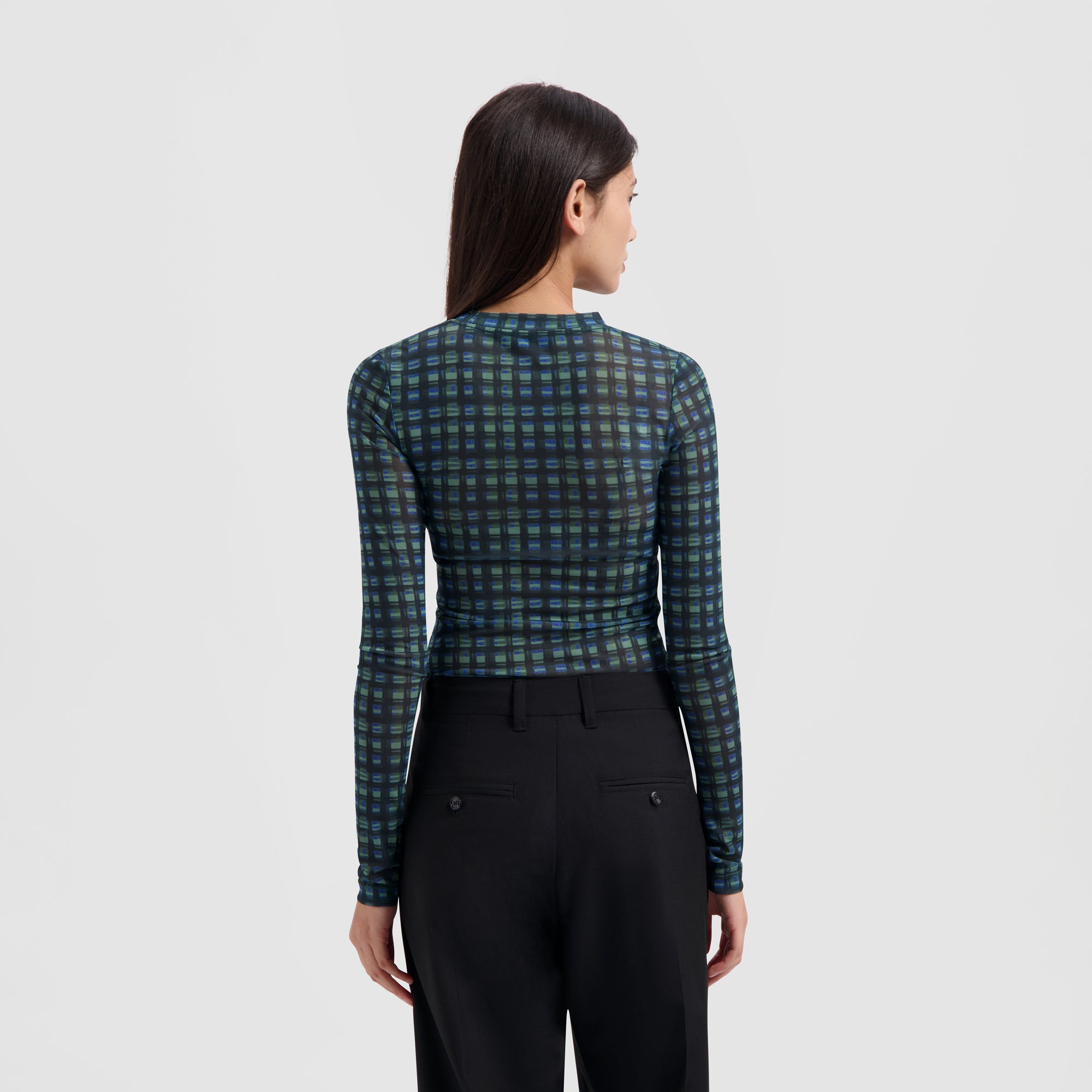 WMN Window Check Top - Green