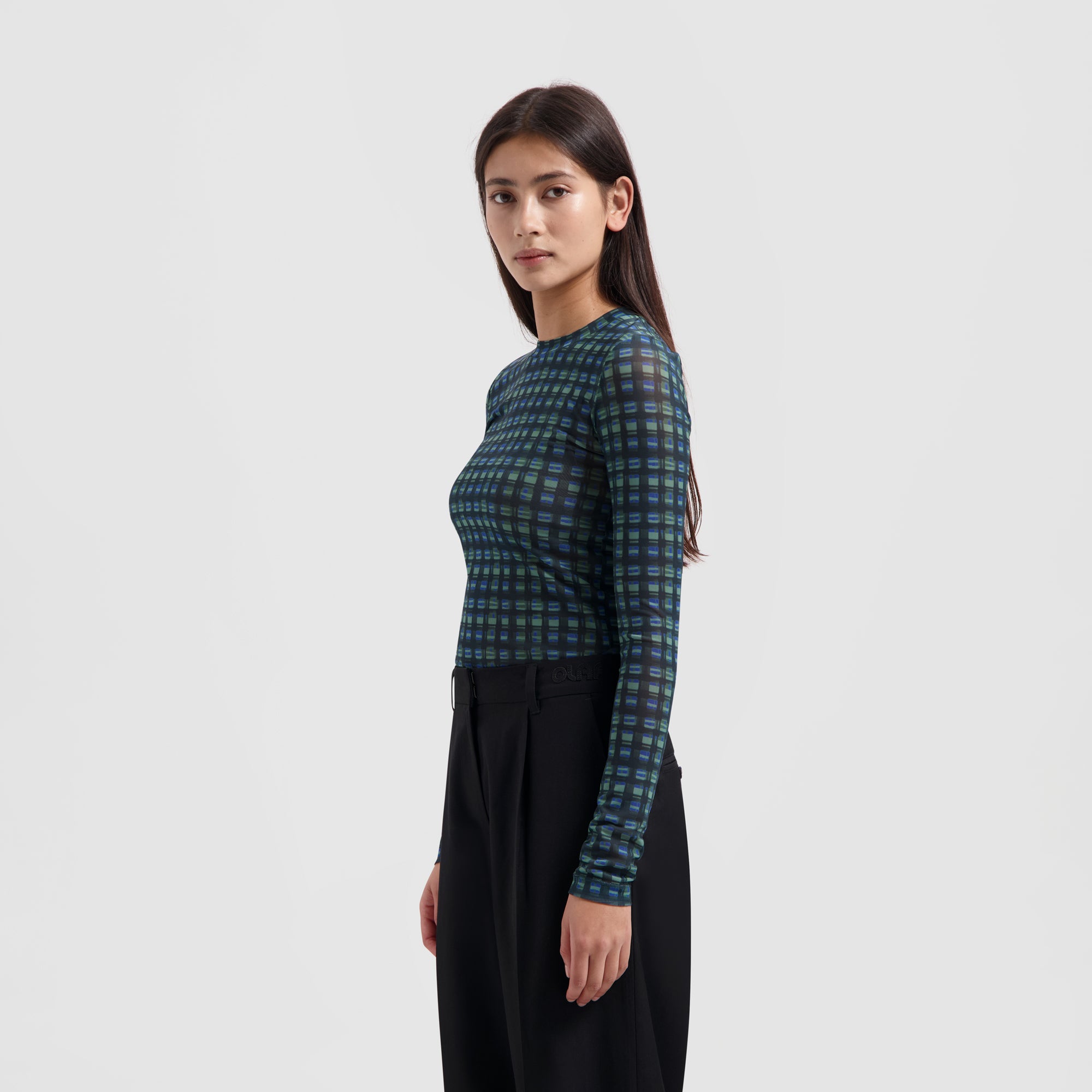WMN Window Check Top - Green