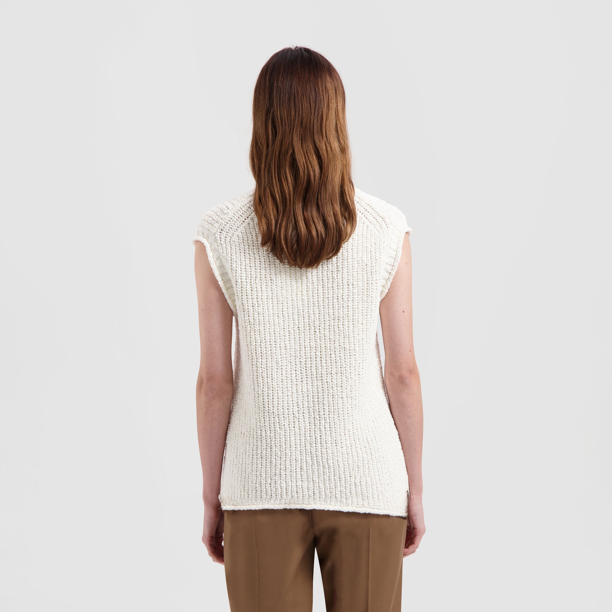 WMN Slub Vest - Off White