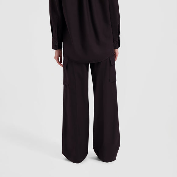 WMN Tailored Cargo Pants - Brown