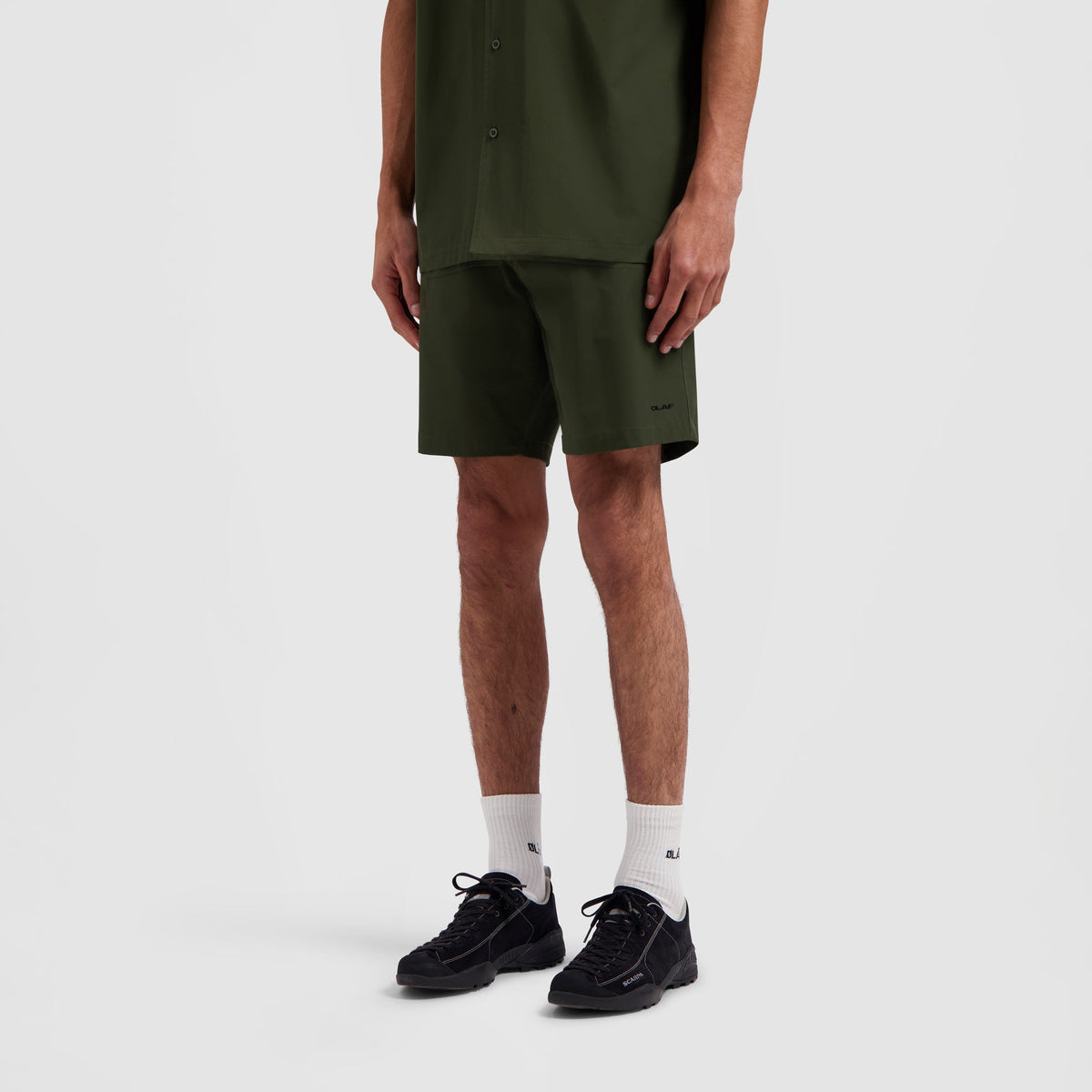 NYLON SHORTS | PEWTER