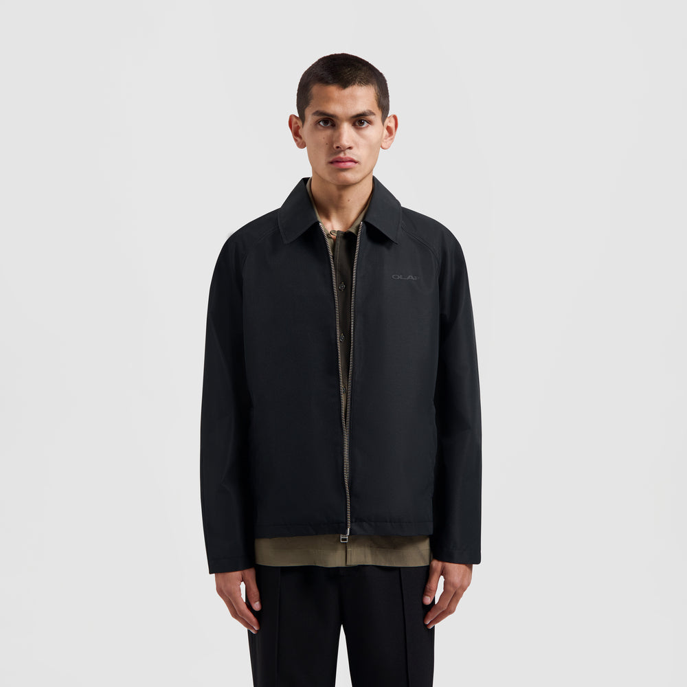 Tailored Zip Jacket - Black