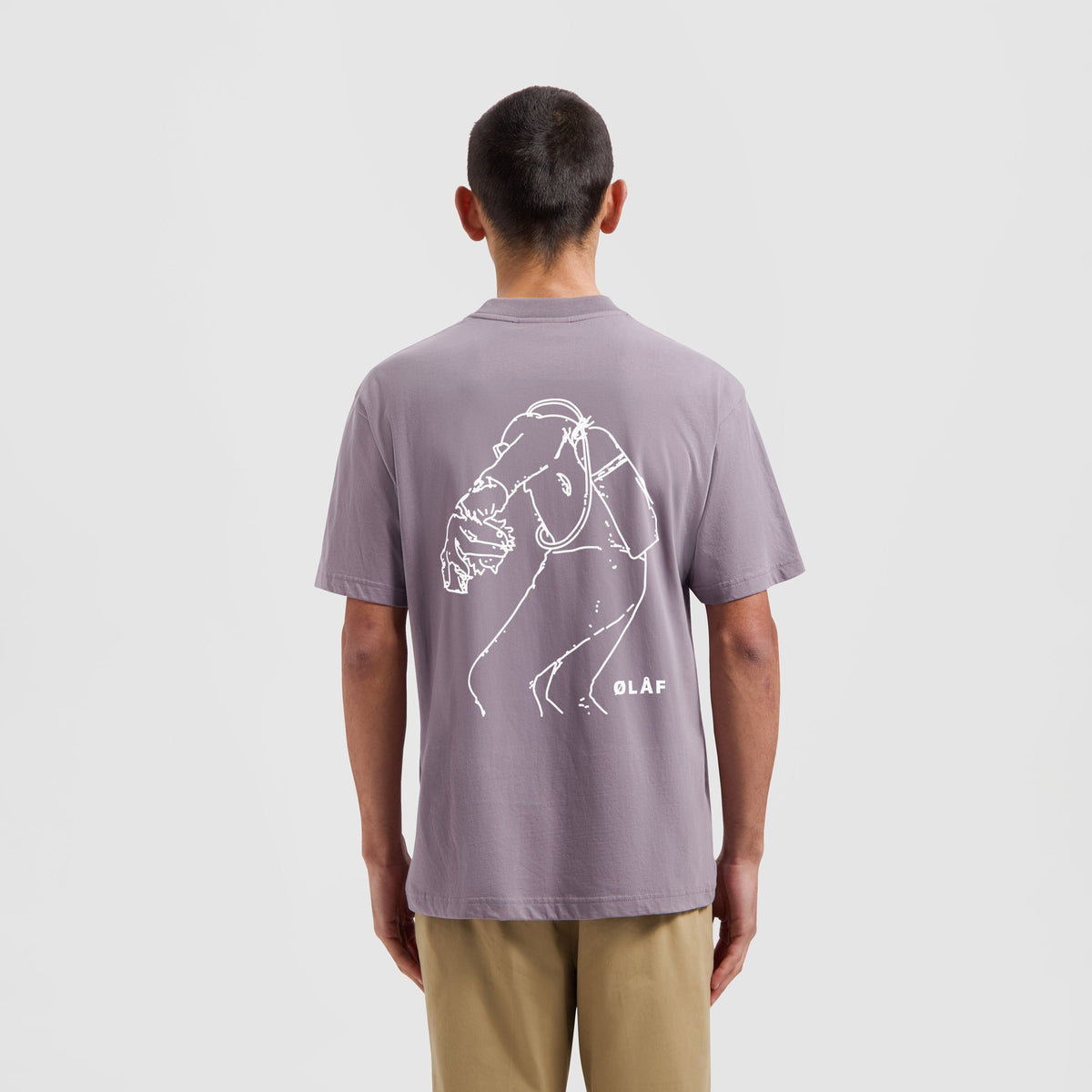 DIVER TEE | STONE GREY