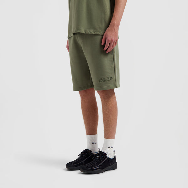 Studio Sweat Shorts - Pewter Green